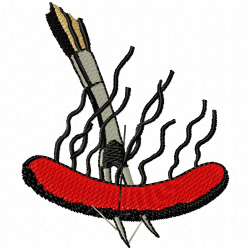 Chef Embroidery Design 2